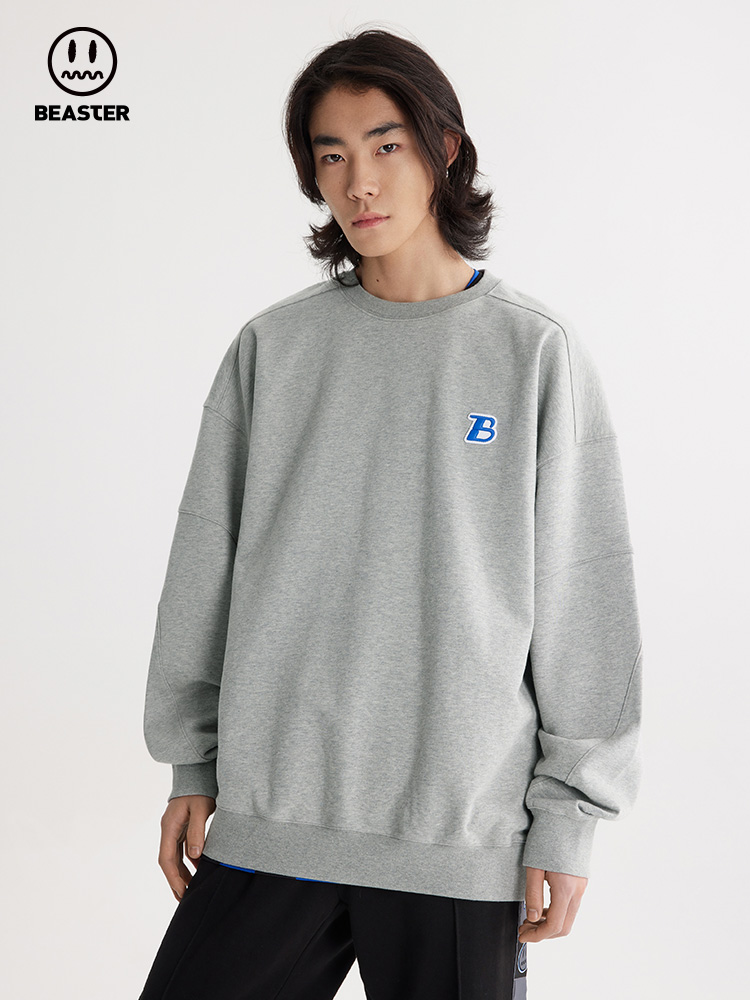 Beaster Man's and Women's Round neck sweatshirt BR L067 Streetwear, B21308Q015