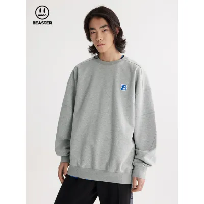 Beaster Man's and Women's Round neck sweatshirt BR L067 Streetwear, B21308Q015 01