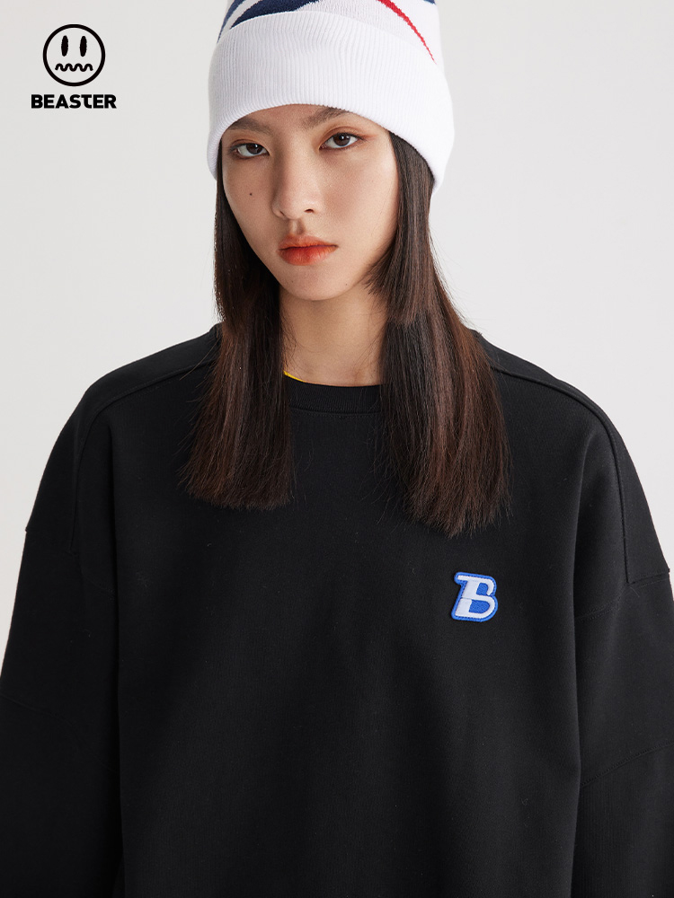 Beaster Man's and Women's Round neck sweatshirt BR L067 Streetwear, B21308Q015