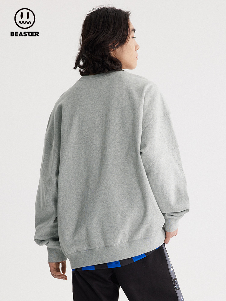 Beaster Man's and Women's Round neck sweatshirt BR L067 Streetwear, B21308Q015