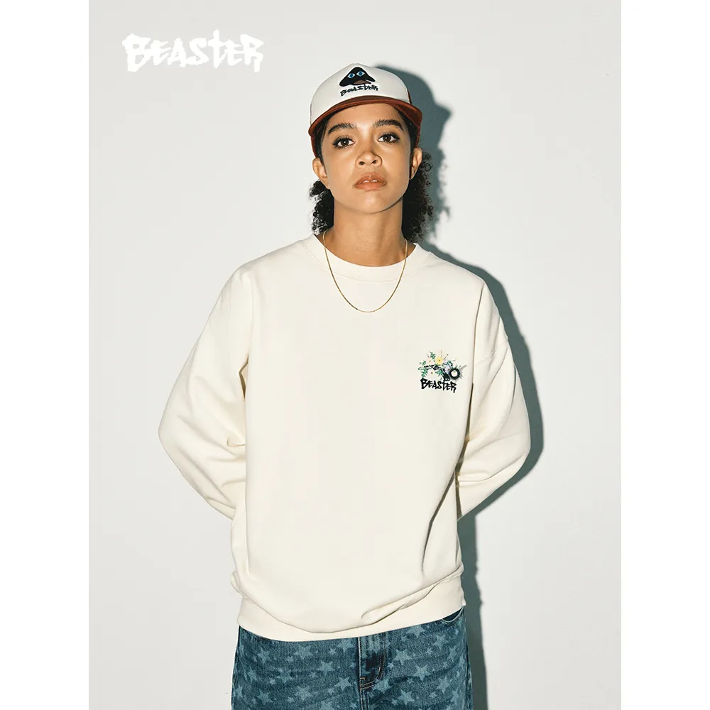 Beaster Man's and Women's Round neck sweatshirt BR L076 Streetwear, B34208X251