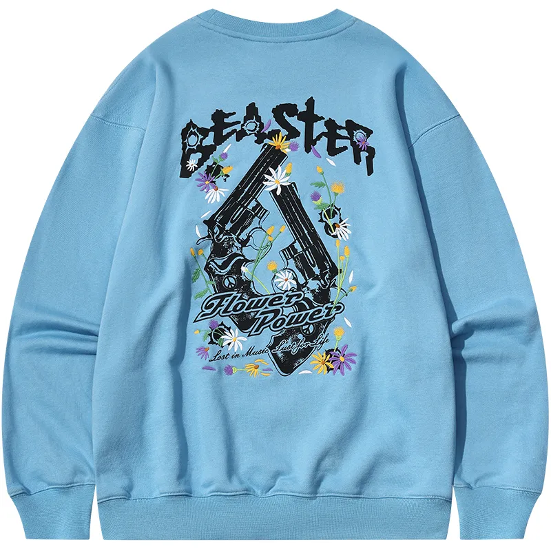 Beaster Man's and Women's Round neck sweatshirt BR L076 Streetwear, B34208X251