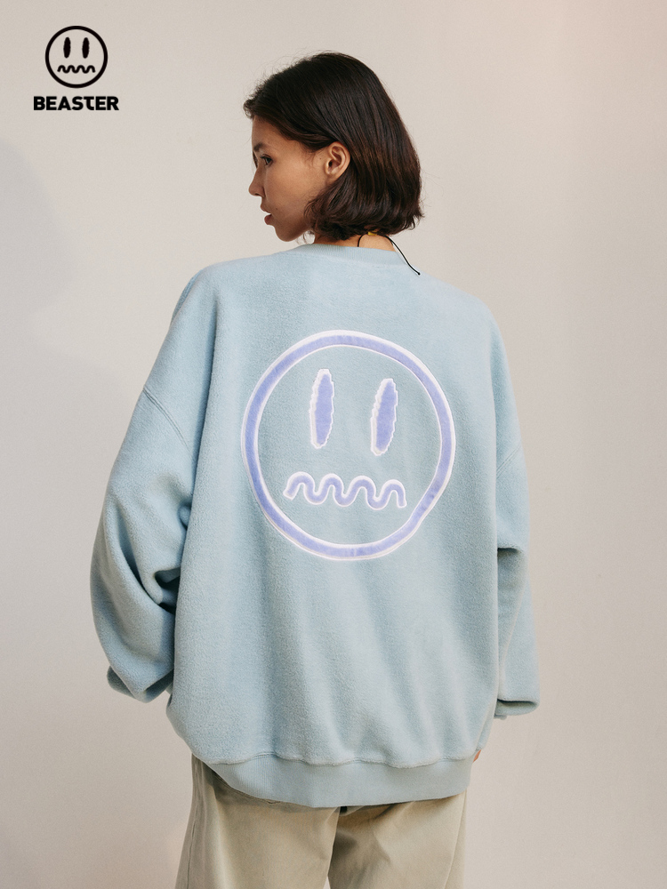 Beaster Man's and Women's Round neck sweatshirt BR L086 Streetwear, B143081352