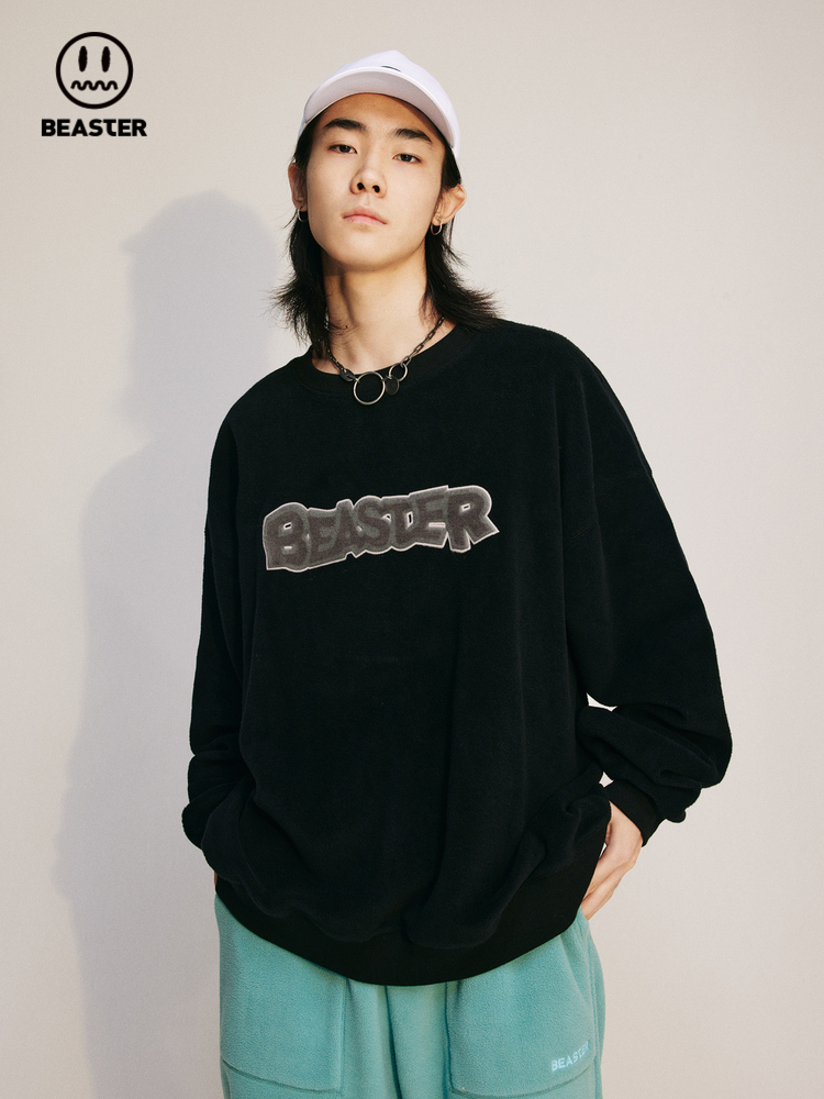 Beaster Man's and Women's Round neck sweatshirt BR L086 Streetwear, B143081352