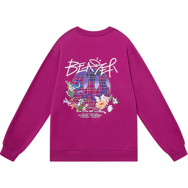 Beaster Man's and Women's Round neck sweatshirt BR L088 Streetwear, B24508E030-137810