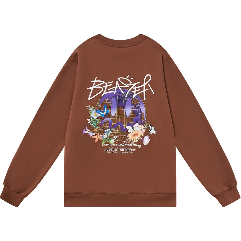 Beaster Man's and Women's Round neck sweatshirt BR L088 Streetwear, B24508E030-137810