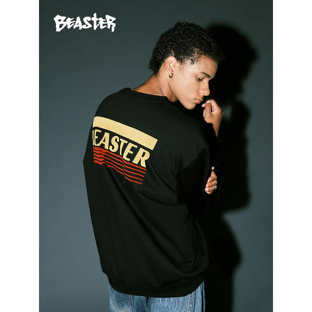 Beaster Man's and Women's Round neck sweatshirt BR L125 Streetwear, B34208Q225