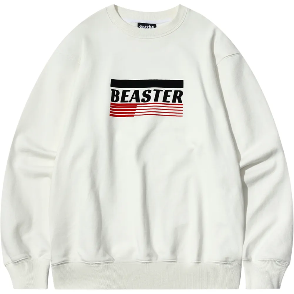 Beaster Man's and Women's Round neck sweatshirt BR L125 Streetwear, B34208Q225