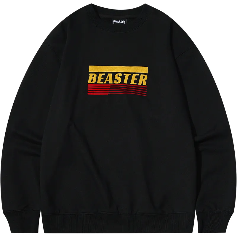 Beaster Man's and Women's Round neck sweatshirt BR L125 Streetwear, B34208Q225