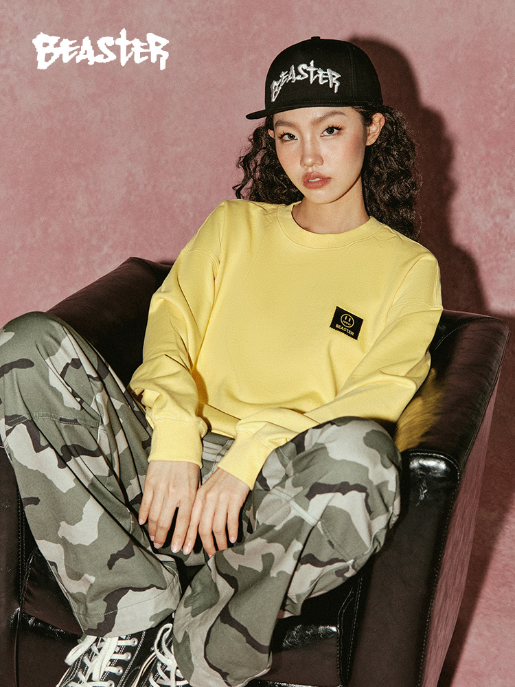 Beaster Man's and Women's Round neck sweatshirt BR L133 Streetwear, B21108S021