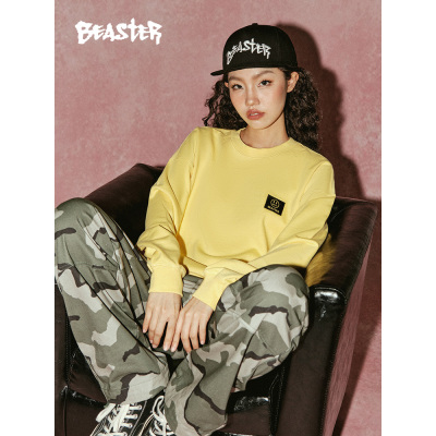 Beaster Man's and Women's Round neck sweatshirt BR L133 Streetwear, B21108S021