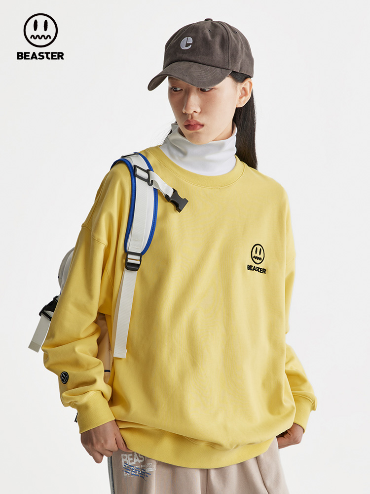 Beaster Man's and Women's Round neck sweatshirt BR L135 Streetwear, B21108S019