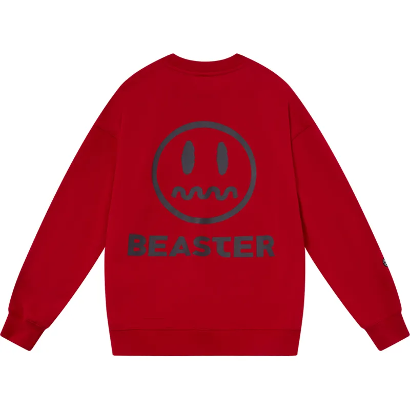 Beaster Man's and Women's Round neck sweatshirt BR L135 Streetwear, B21108S019