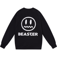 Beaster Man's and Women's Round neck sweatshirt BR L135 Streetwear, B21108S019