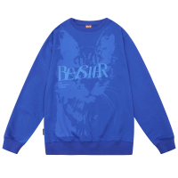 Beaster Man's and Women's Round neck sweatshirt BR L143 Streetwear, B23408W043