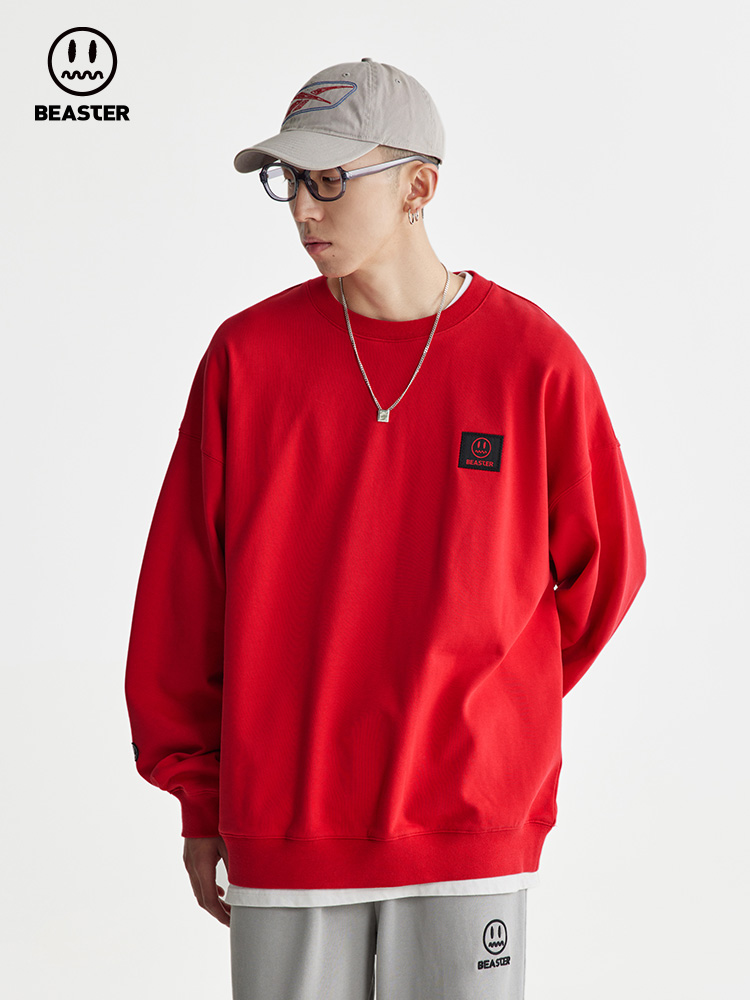 Beaster Man's and Women's Round neck sweatshirt BR L145 Streetwear, B21108S021-111379