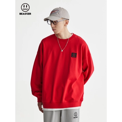 Beaster Man's and Women's Round neck sweatshirt BR L145 Streetwear, B21108S021-111379 01