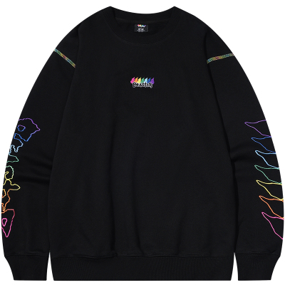 Beaster Man's and Women's Round neck sweatshirt BR L147 Streetwear, B34108U223