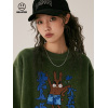 Beaster Man's and Women's Round neck sweatshirt BR L148 Streetwear, B24308X056