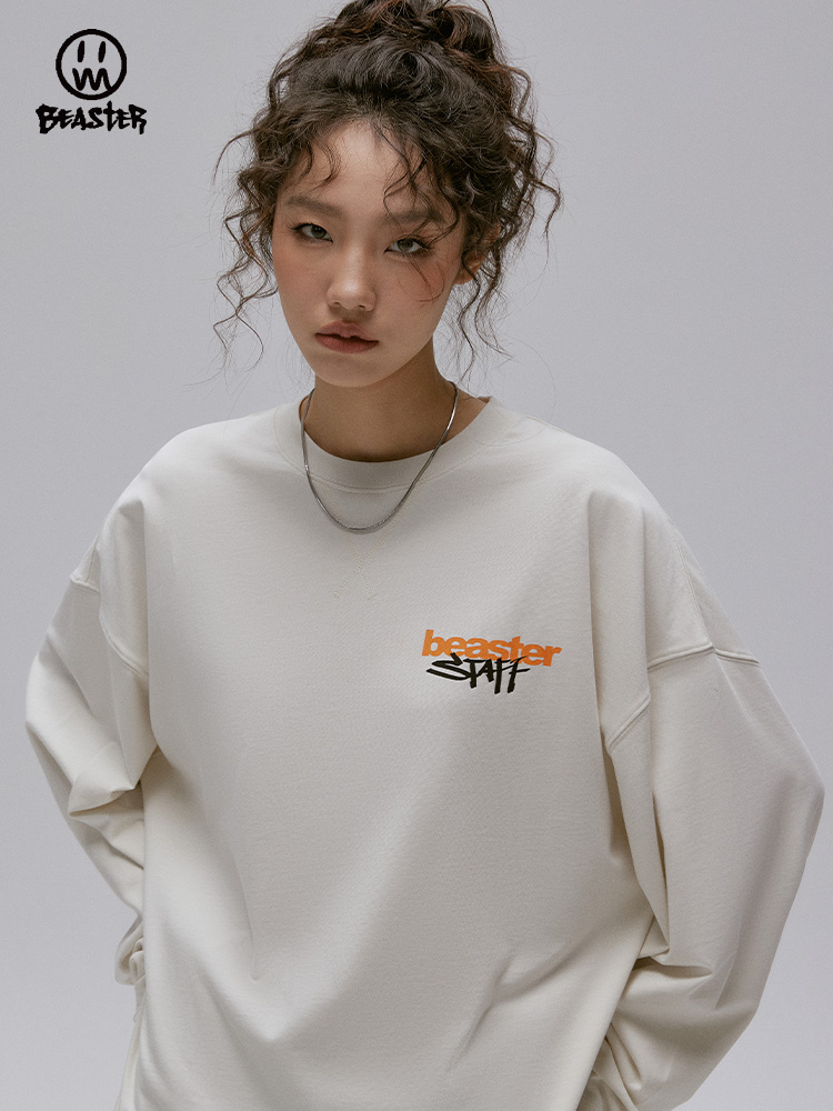 Beaster Man's and Women's Round neck sweatshirt BR L152 Streetwear, B31302A120-1