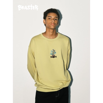 Beaster Man's and Women's Round neck sweatshirt BR L157 Streetwear, B34108W256 02