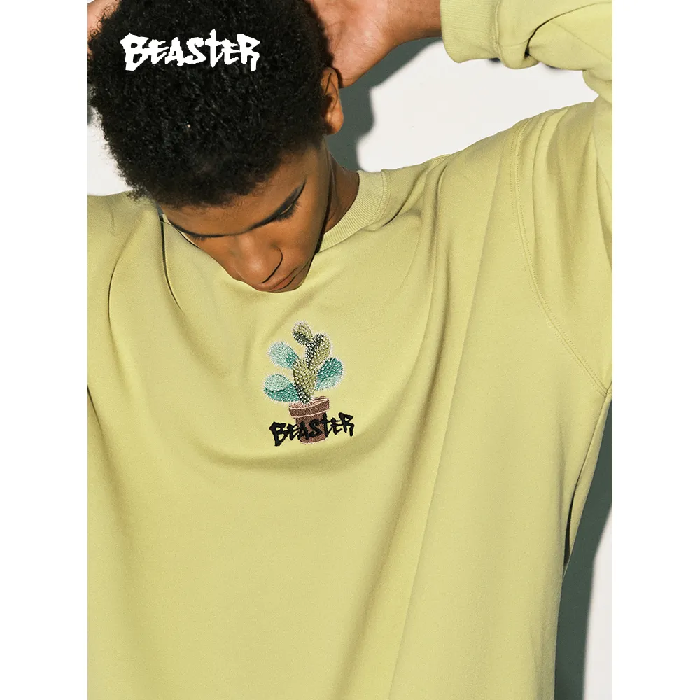 Beaster Man's and Women's Round neck sweatshirt BR L157 Streetwear, B34108W256
