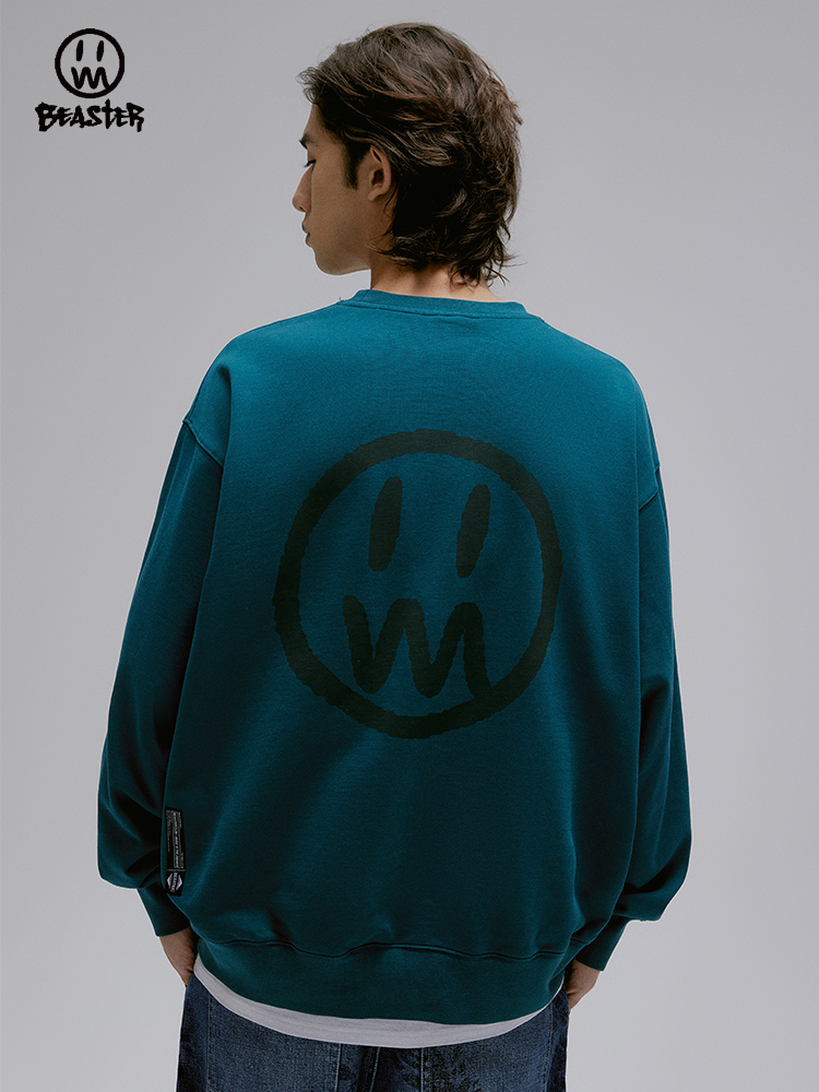 Beaster Man's and Women's Round neck sweatshirt BR L169 Streetwear, B31108U023