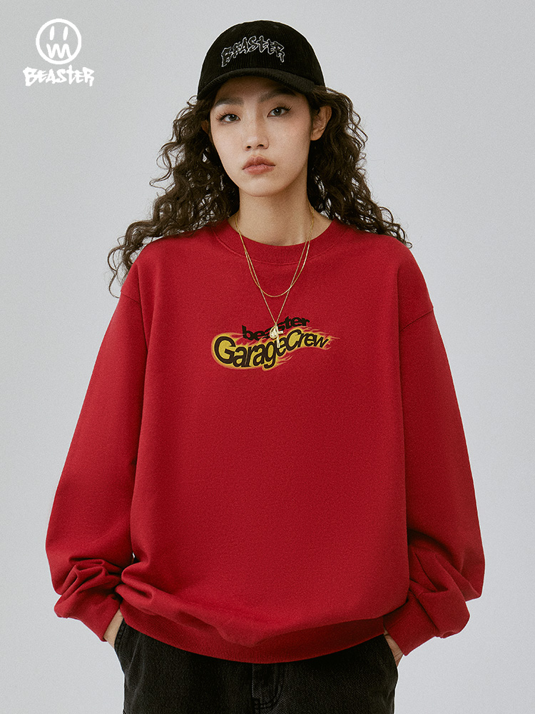 Beaster Man's and Women's Round neck sweatshirt BR L177 Streetwear, B31508P066-153990