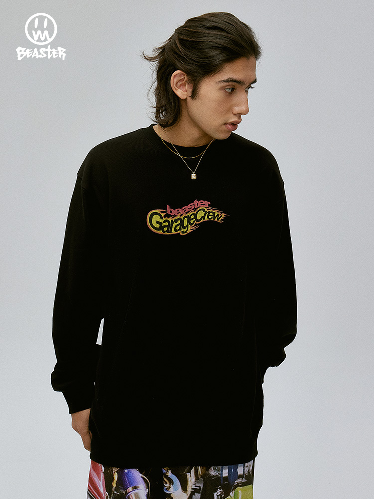 Beaster Man's and Women's Round neck sweatshirt BR L177 Streetwear, B31508P066-153990
