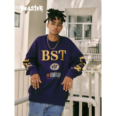 Beaster Man's and Women's Round neck sweatshirt BR L180 Streetwear, B34208P245 01