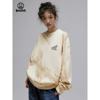 Beaster Man's and Women's Round neck sweatshirt BR L183 Streetwear, B31108X063