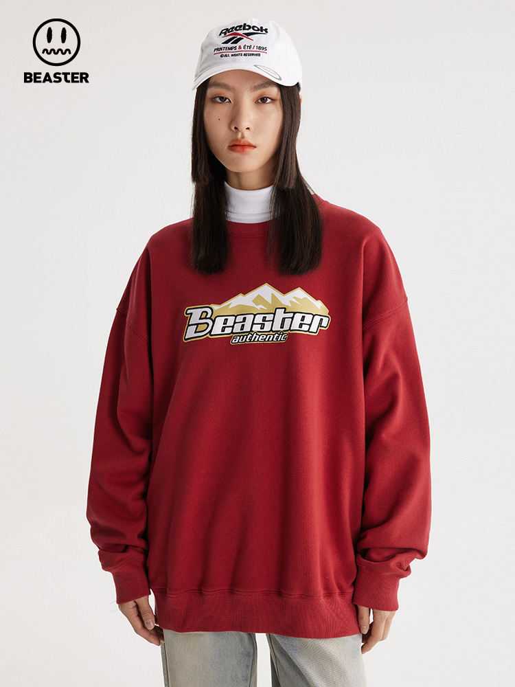 Beaster Man's and Women's Round neck sweatshirt BR L193 Streetwear, B21308Y009