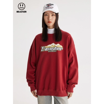 Beaster Man's and Women's Round neck sweatshirt BR L193 Streetwear, B21308Y009 01