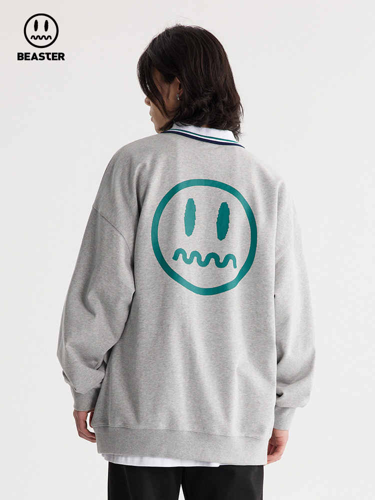 Beaster Man's and Women's Round neck sweatshirt BR L193 Streetwear, B21308Y009