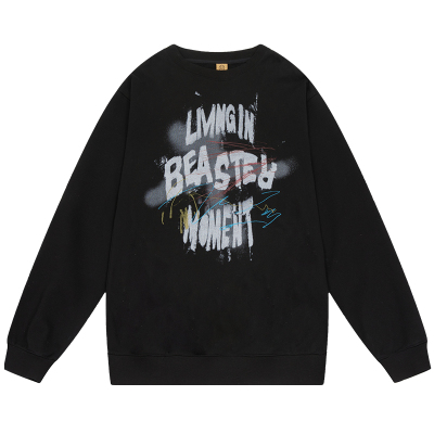 Beaster Man's and Women's Round neck sweatshirt BR L197 Streetwear, B24608D027