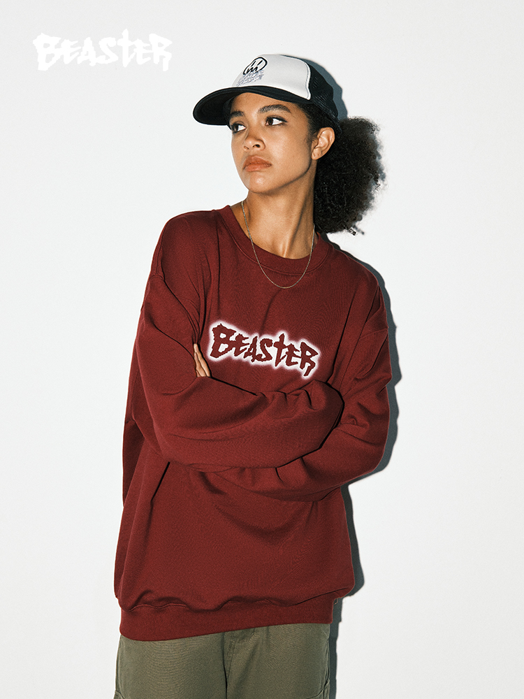 Beaster Man's and Women's Round neck sweatshirt BR L208 Streetwear, B34108C219-186413