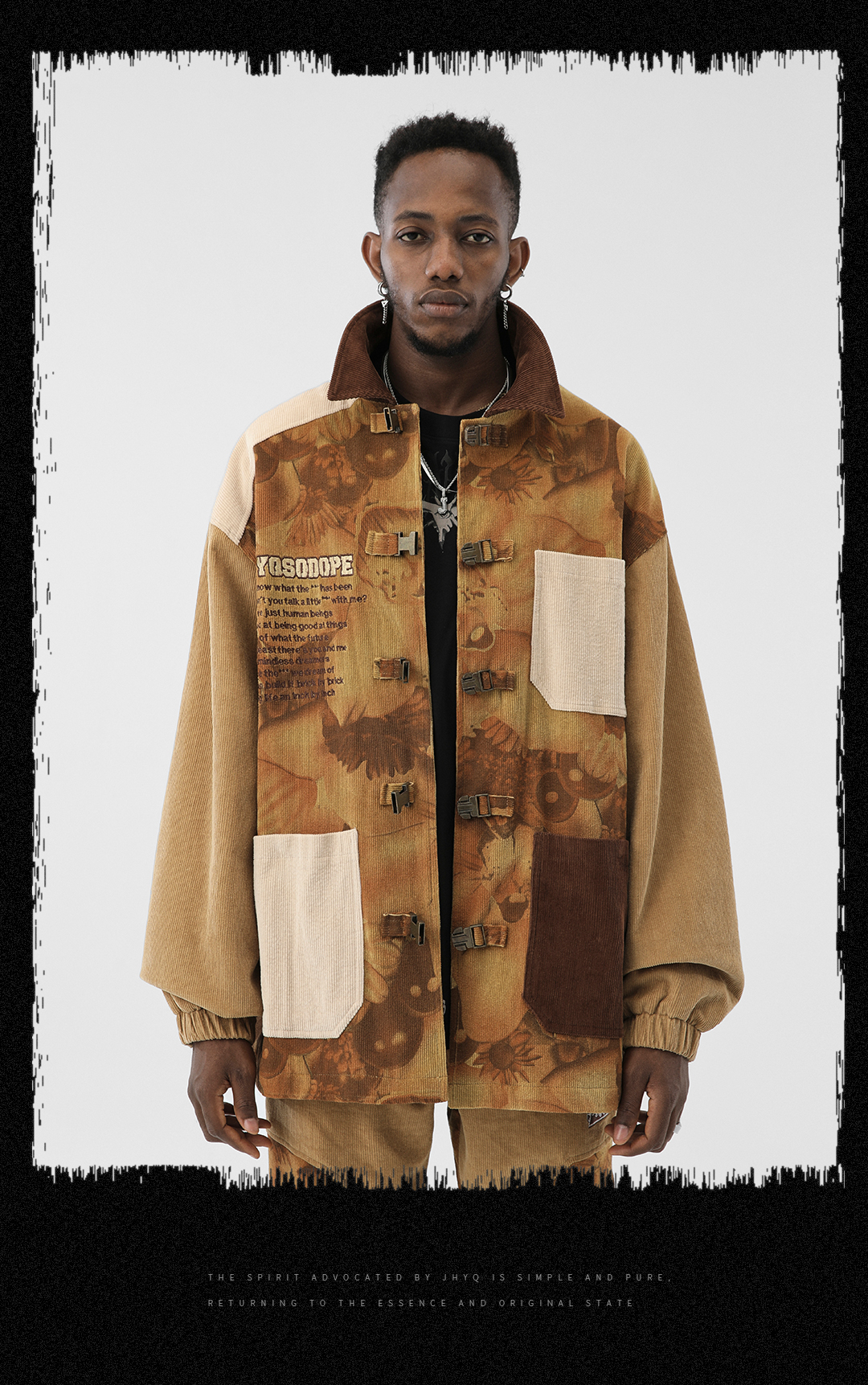 JHYQ Man's and Women's down jacket J 042 Streetwear, JHYQ-A036