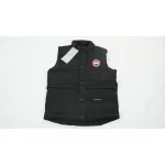 CANADA GOOSE Black vest down jacket
