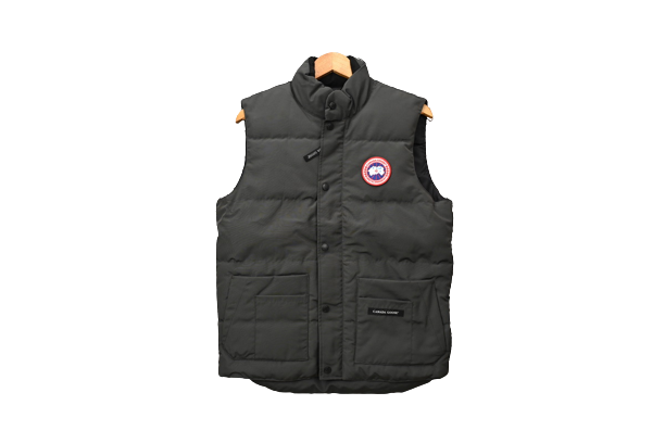 CANADA GOOSE Grey vest down jacket