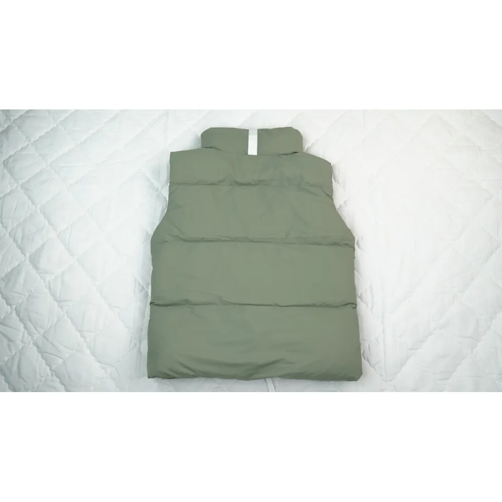 CANADA GOOSE Olive Green vest down jacket