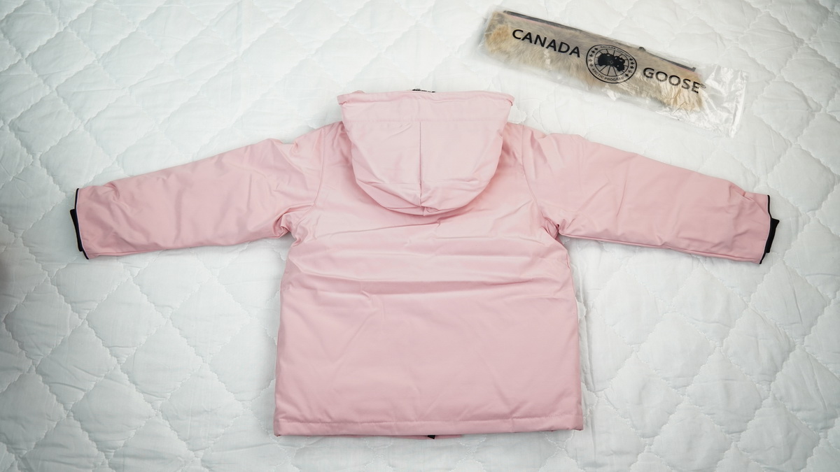CANADA GOOSE KIDS Pink children down jacket