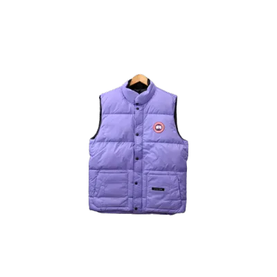 CANADA GOOSE Purple vest down jacket 01