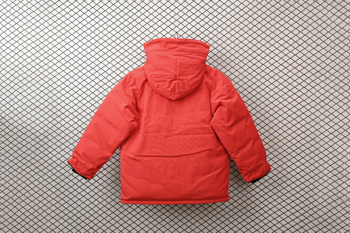 CANADA GOOSE KIDS Red children down jacket