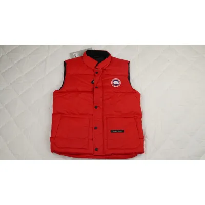 CANADA GOOSE Red vest down jacket 01