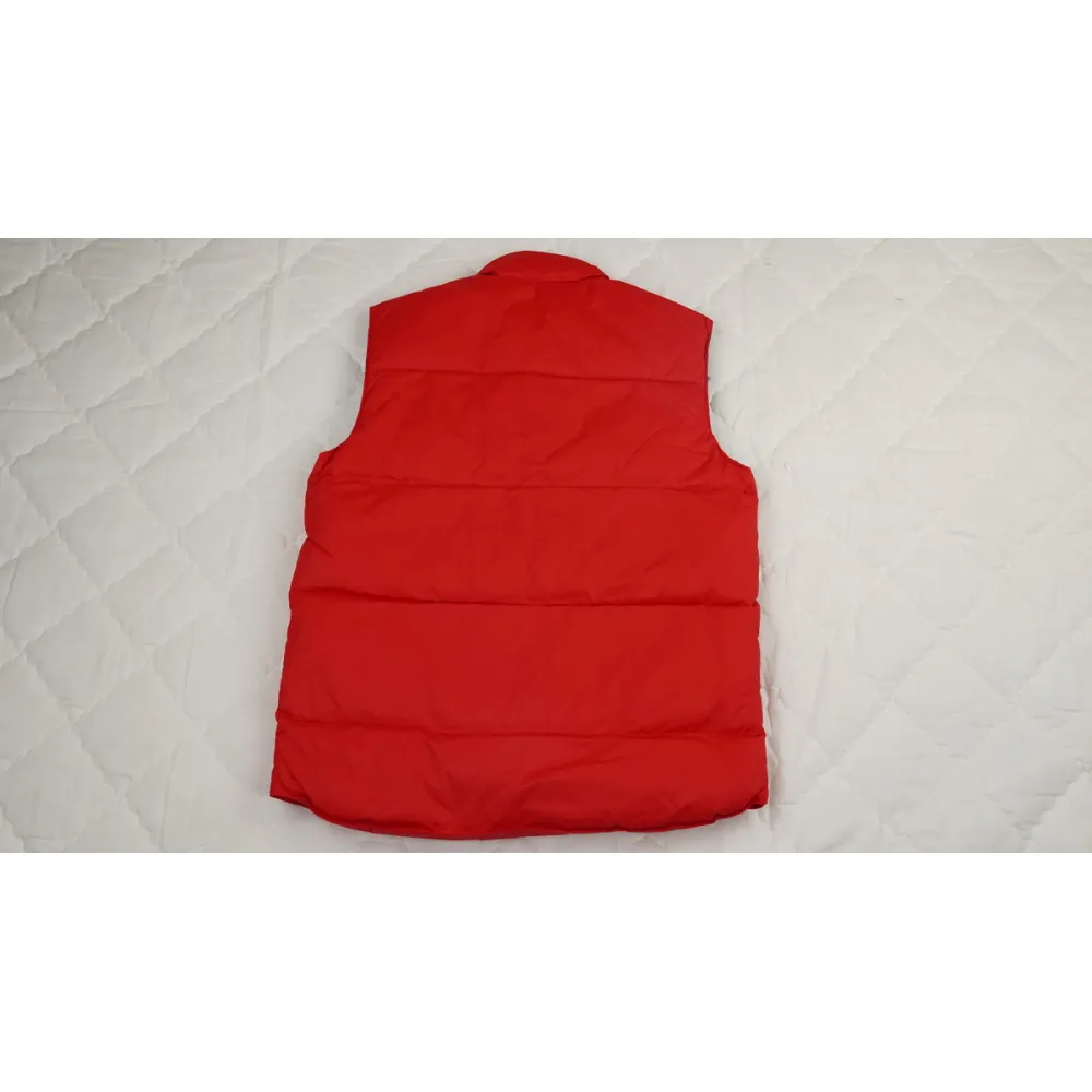 CANADA GOOSE Red vest down jacket