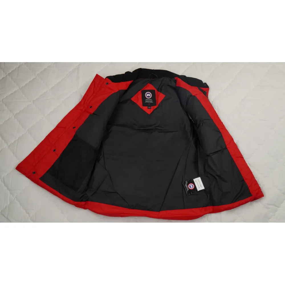 CANADA GOOSE Red vest down jacket