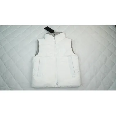 CANADA GOOSE White White vest down jacket 01