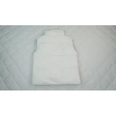 PKGoden CANADA GOOSE White White vest down jacket 02