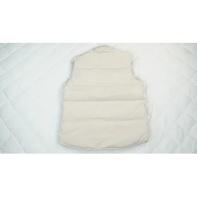 CANADA GOOSE White vest down jacket 02