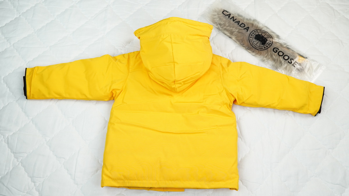 CANADA GOOSE KIDS Yellow children down jacket from ReleaseSneakers